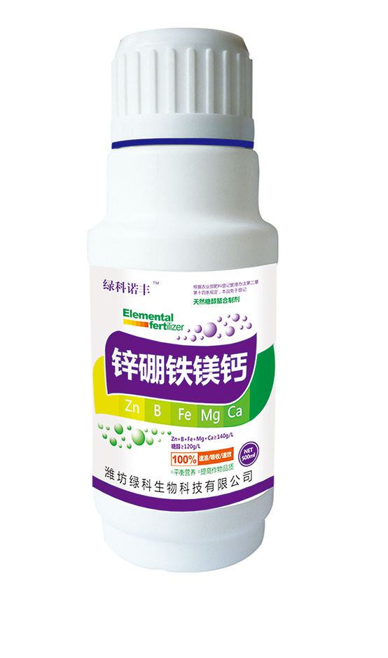 鋅硼鐵鎂鈣 糖醇500ml 綠科諾豐